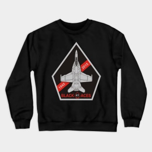 VFA-41 Black Aces - F/A-18 Crewneck Sweatshirt